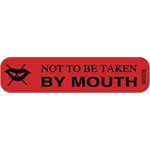 Label "Not to be Taken by Mouth"