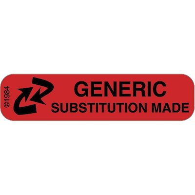 Label "Generic Substitution Made…"