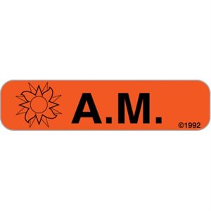 Label "A.M."