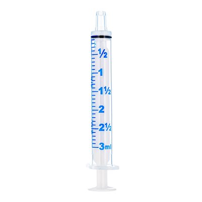 Oral Dispensing Syringe with Tip Cap, 100 / Box