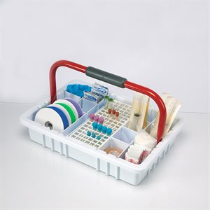 Phlebotomy Supply Carrier, 16.5x3x12