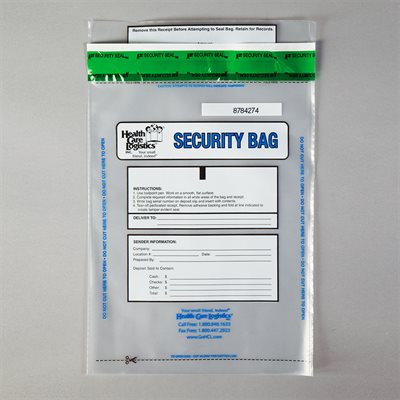 Alert Void Security Bags, Clear, 8 x 10