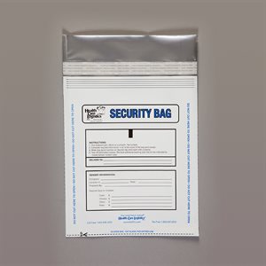  Standard Security Bags, White, 8 x 10