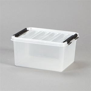 SmartStore™ Tote with Lid, 8x4x7