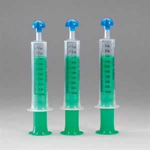 Comar® Oral Dispensers with Tip Caps, 10mL - Clear