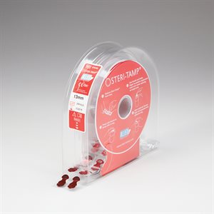 Steri-Tamp® Tamper-Evident Vial Seals, 13mm, Red
