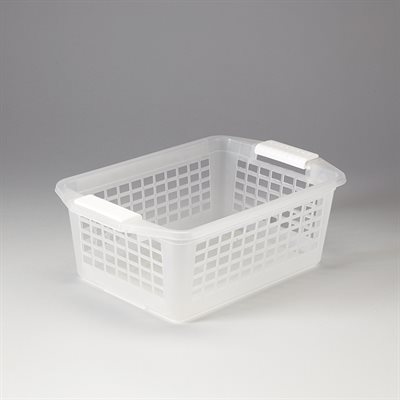 Flip and Stack Storage Basket, Medium, 12x4.5x8