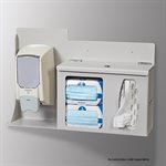 Respiratory Hygiene Station, Plastic, Locking