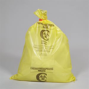 Chemotherapy Waste Bags, 30-Gallon