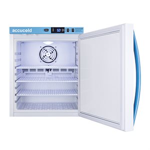Accucold™ Pharma-Vac Freestanding Solid Door Refrigerator, 1 cu. ft.