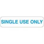 Single Use Only Labels