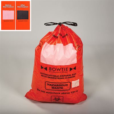 Biohazard Bags for 20657 Bin, 100 / PK