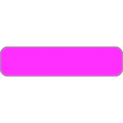 Label Blank Pink