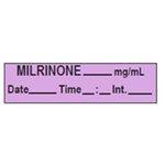 Label Tape: Milrinone