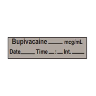 Label Tape: Bupivacaine___mcg / ml