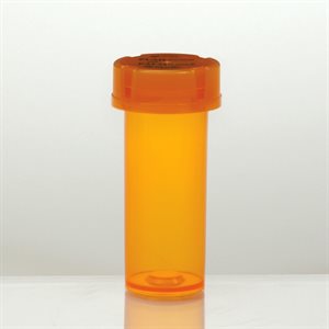 Friendly and Safe Vials with Child-Resistant Caps Attached