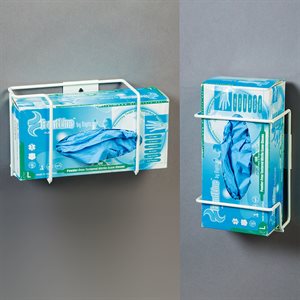Single Wire Glove Box Holder, Vertical or Horizontal