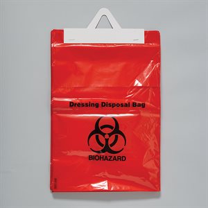  Dressing Disposal Bags, 11-3 / 8 x 16-7 / 8
