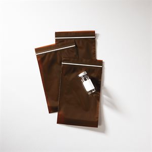 UV Protection Bags, Amber, 4 x 6
