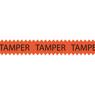 Tamper Tape, Orange