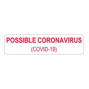 Possible Coronavirus Labels