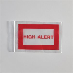  High Alert Bags, 4 x 6