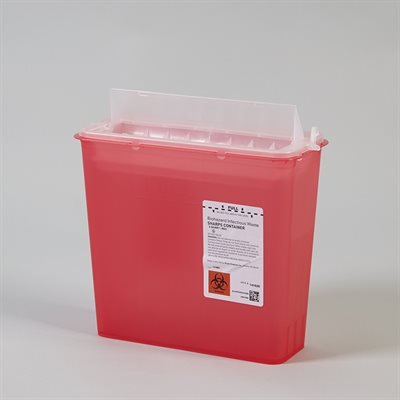 SharpStar™ Sharps Disposable Container, 5 quart, 20 / package