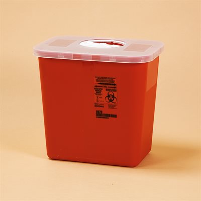 Sharps Container, 2 gallons, 20 / package