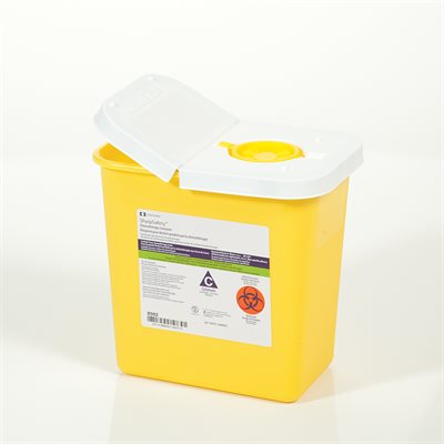ChemoSafety™ Waste Container, 2-Gallon