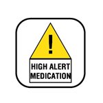 Label: High Medication Alert