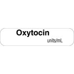 Label "Oxytocin units / mL"