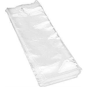 Non-reclosable poly bags, 3.5x9