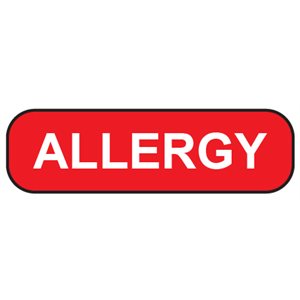 Label: Allergy