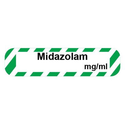 Label: Midazolam mg / ml