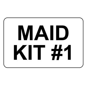 Label: Maid kit #1