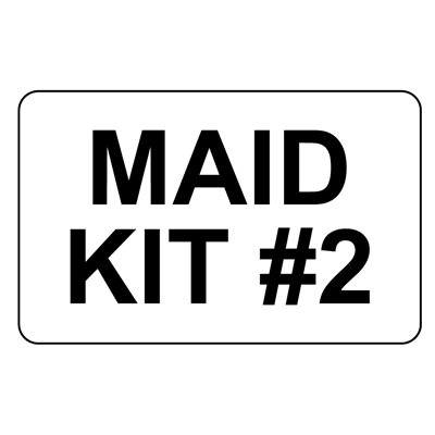 Label: Maid kit #2