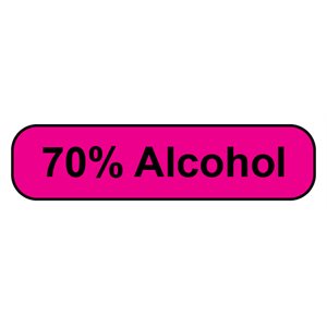 Label: 70% Alcohol