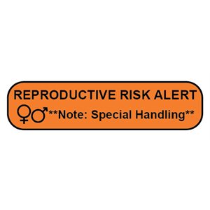 Label: Reproductive Risk Alert...