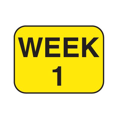 Label: Week 1
