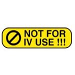 Label: Not for IV use !!!
