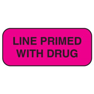 Label: Line Primed with Drug