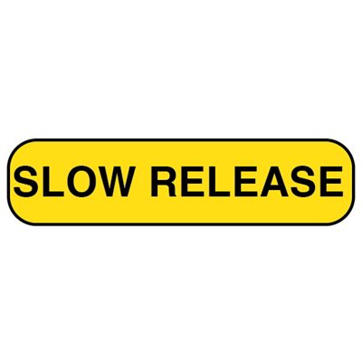 Label: Slow Release