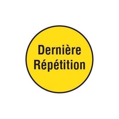 Label: Derniere Repitition