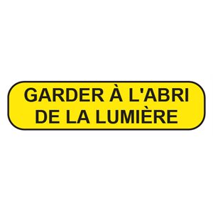 Label: Garder A L'abri De La Lumiere