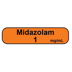 LABEL: Midazolam 1 mg / ml