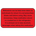 Label: Methadone can be fatal...