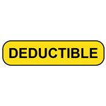 Label: Deductible