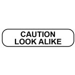 Label: Caution Look Alike