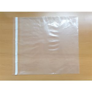 Anti UV Bag, Clear with Perm Tape, 12 x 12
