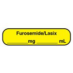 Label: "Furosemide / Lasix..."